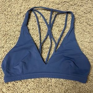Lululemon sports bra in blue/purple. Size 4.
